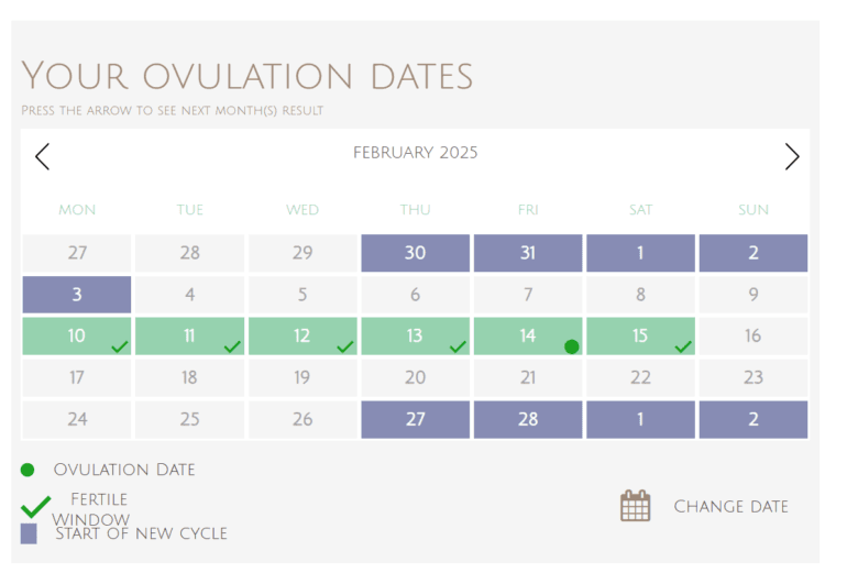 Ovulation Calculator