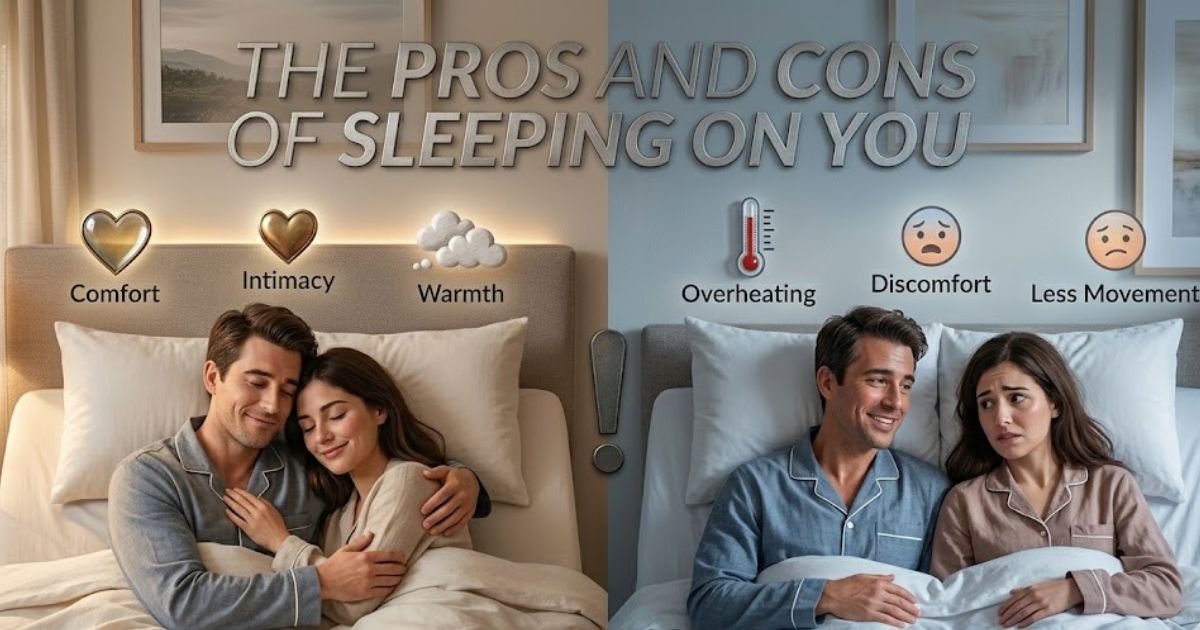 The Pros and Cons of Sleeping on You