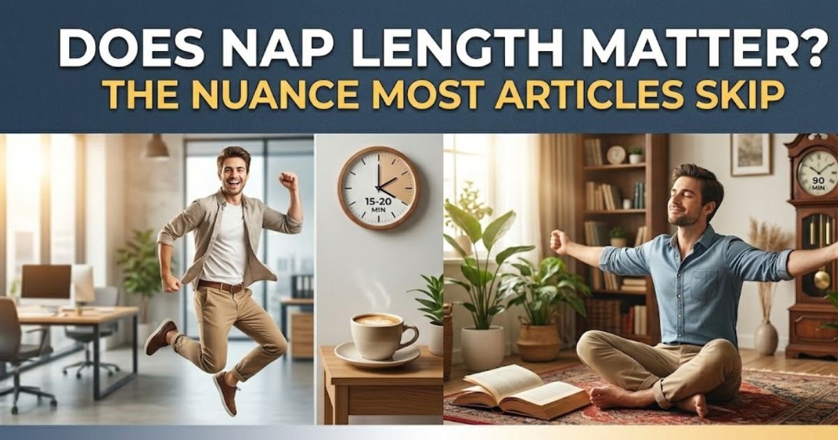 Does Nap Length Matter? The Nuance Most Articles Skip