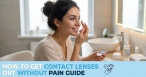 How to Get Contact Lenses Out Without Pain Guide