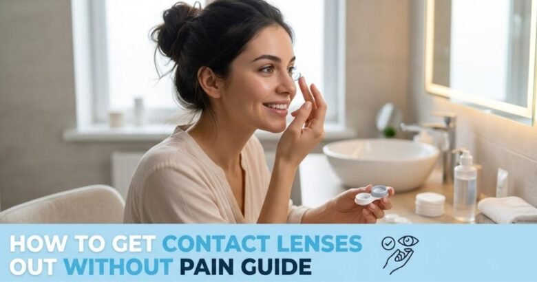 How to Get Contact Lenses Out Without Pain Guide